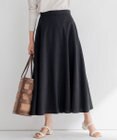 23区 【セットアップ対応】リネンレーヨンストレッチ フレア スカート