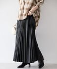 AMERICAN HOLIC フェイクレザープリーツスカート