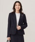 J.PRESS LADIES 【セットアップ対応】ウールスムース ノーカラー ジャケット