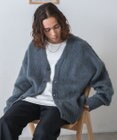 WEGO モヘアライクBIGカーディガン