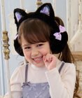 ANY KIDS ふわふわネコミミイヤーマフ