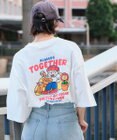 WEGO 【ユニセックス着用ITEM】ALWAYS　TOGETHER　プリントT（SS）