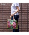 tsumori chisato CARRY ガーデンゴルフクラブキルト トートバッグ A4サイズ
