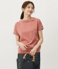 J.PRESS LADIES 【洗える・抗菌防臭】COTTON POLYESTER 襟付き ニット