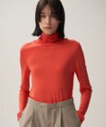ATON MODAL SILK JERSEY | タートルネックプルオーバー