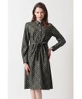 DAKS ハウスチェック バイアスシャツワンピース