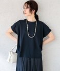 組曲 GIZAコットンドルマンスリーブ Tシャツ