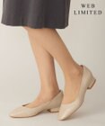 J.PRESS LADIES 【WEB限定カラーあり・撥水加工】キャップ パンプス