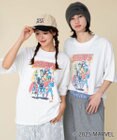 WEGO 【ユニセックス着用ITEM/SMLサイズ展開】MARVELグラフィックT（S）