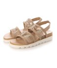 MODE ET JACOMO <D'ICI>フットベッドメッシュサンダル