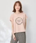 ANY フレンチスリーブロゴTシャツ