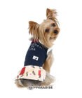 PET PARADISE 犬の服 犬 服 秋冬 リサとガスパール スカート つなぎ 【小型犬】 青ポケット