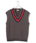 J.PRESS YORK STREET 【UNISEX】チルデン ニットベスト