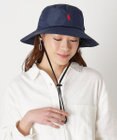 MOONBAT POLO RALPH LAUREN 刺繍 リップパラソルハット