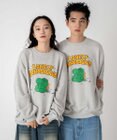 WEGO 【ユニセックス着用ITEM/SMLサイズ展開】アソートグラフィックプルオーバー