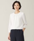 J.PRESS LADIES シャドーストライプ クルーネック カットソー