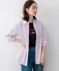 組曲 【Flower Collection】コンパクトシャーティング シャツ