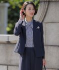 J.PRESS LADIES S 【セットアップ対応】セラテリーダブルクロス ノーカラー ジャケット