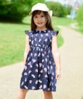 ANY KIDS 総柄 サマーワンピース