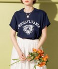 WEGO 【ANGIE VINTAGE】カレッジロゴプリントTee