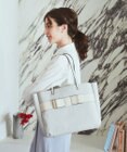 Maison de FLEUR EC限定フロントリボン3ルームトートバッグ
