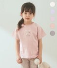 ANY KIDS オーガビッツアニマルサガラ刺繍Ｔシャツ