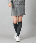 23区GOLF 【WOMEN】【WEB&一部店舗限定】ベロアスカート