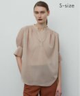 BEIGE， 【S-size】BAC / ハーフスリーブブラウス