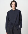ATON WOOSTED WOOL | ポロカーディガン