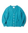 J.PRESS MEN 【J.PRESS ORIGINALS】SHETLAND WOOL SHAGGY SADLE CARDIGAN