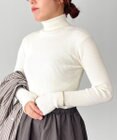 CRAFT STANDARD BOUTIQUE 洗える/とてもちリブタートルネックニットプルオーバー/24AW