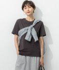 23区 L 【洗える】コンパクトヤーン スムース Tシャツ