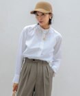 23区 【洗える】CANCLINI バンドカラー シャツ