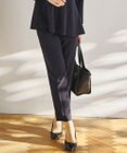 23区 S 【セットアップ対応】トリアセダブルジョーゼット パンツ
