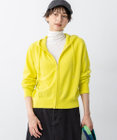23区 S 【見上愛さん着用/洗える】ピュアカシミヤ ジップアップ ニット パーカー
