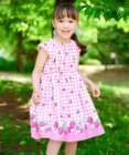 ANY KIDS 総柄 サマーワンピース