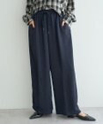 YECCA VECCA ビンテージサテンイージーワイドパンツ