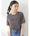 earth music&ecology ロゴソリッドミニマルＴシャツ