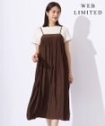 J.PRESS LADIES 【WEB限定・洗える】キャミワンピース カットソー ツインセット