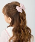 ANY KIDS オーガンジーリボンヘアクリップ