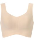 ノンワイヤーブラ 【綿の贅沢】 綿混素材 ラクなのにきれい ハーフトップ KB1031 ウイング／ワコール