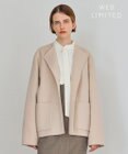 BEIGE， 【WEB限定】VERDUN / ウールリバーショートコート