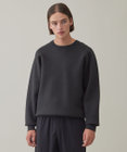 UNFILO MENS 【新色追加】スウェットライク クルーニット [24年秋冬商品]