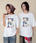 WEGO 【ユニセックス着用ITEM/SMLサイズ展開】TOY　STORYグラフィックT（S）