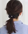 Tiaclasse 【2TYPE/ゴム＆クリップ】レザーリボンヘアアクセサリー