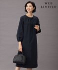 J.PRESS LADIES L 【WEB限定・洗える】グレイス メモリータフタ ワンピース