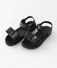 TOCCA GLITTER RIBBON FLAT SANDALS サンダル