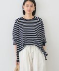 AMERICAN HOLIC フレアラグランボーダーロンＴ