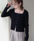 AMERICAN HOLIC スクエアリブニットカーディガン