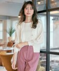 ANY SIS 【美人百花6月号掲載】2SET シアーカーディガン アンサンブル